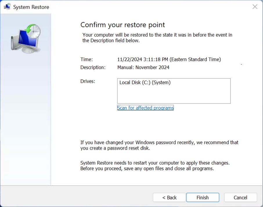 System Restore 2