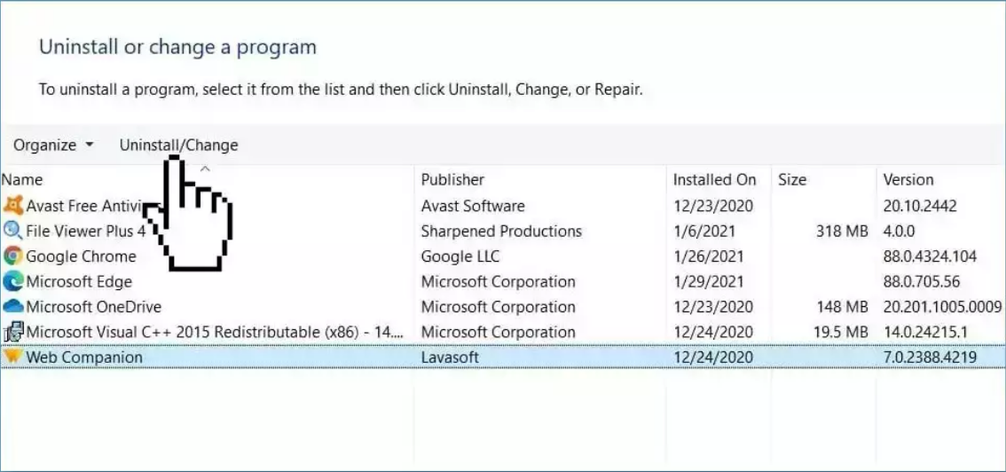 programs-and-features-windows-11-uninstall